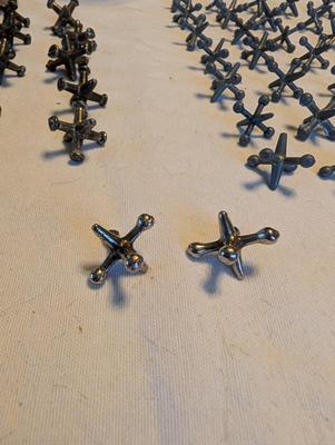 Old Jar with Jacks and Ball