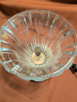 Clear Glass Table Top Light
