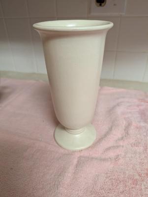 White Vase Possibly U.S.A. Piece