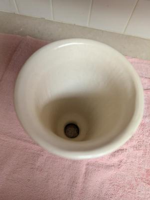 White Vase Possibly U.S.A. Piece