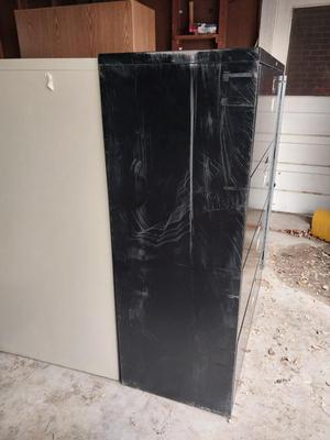 Sale Photo Thumbnail #22: MEASURES APPROX. 36X19X53 WITH SIDE BAR TO LOCK DRAWERS IN PLACE