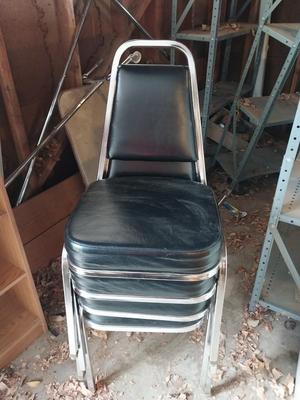 Sale Photo Thumbnail #59: CHROME FRAMED WITH VYNAL SEATING AND BACK