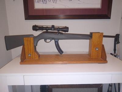Remington Model 597 22 with scope and 30 rd mag