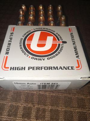 Underwood Amo 10mm 20 rd