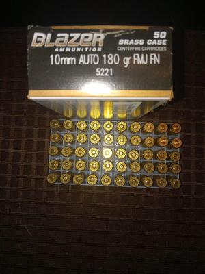 Blazer Ammo 10mm Auto 189 gr