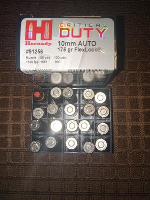 Hornady Critical Defense 10mm 175 gr