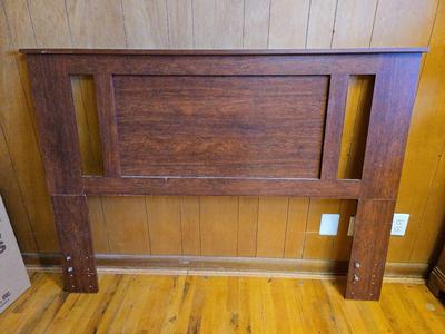 WOODEN HEADBOARD