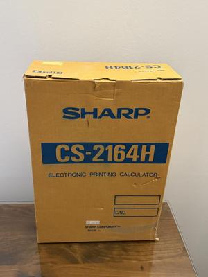 Sharp accounting calculator