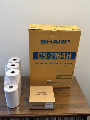 Sharp accounting calculator