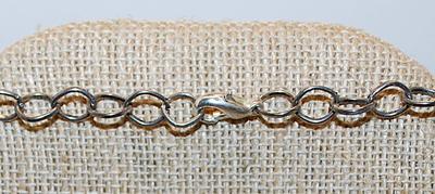 Gray Globes NECKLACE with Amber Spacer Beads and Lobster Clasp 18" L