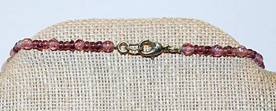 Large Bead WRAP-AROUND NECKLACE with Round "MEDALLION-STYLE" Spacers and Lobster Clasp 40" L