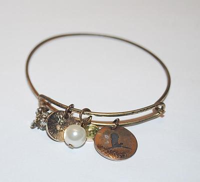 VINTAGE Marked "The Limited" Charms Style BRACELET (2½" Opening) with Hook Lock Closure