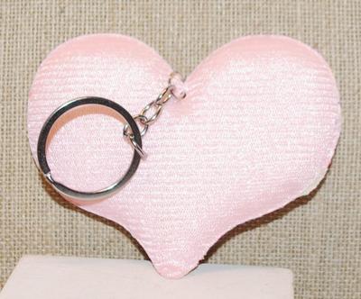 Colorful Pinks & Blues Soft Pillow Style Key Chain Holder (3¾" x 2¾")