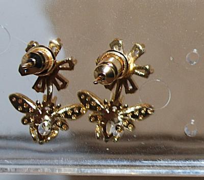 "Star & Butterfly" Earrings Set (¾") with Stud Style Clasp