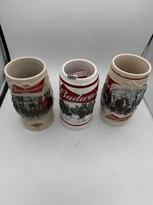 Budweiser mugs