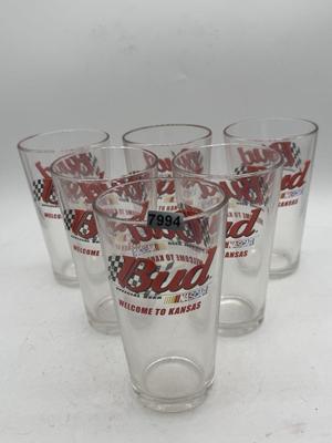 Budweiser welcome to Kansas glasses