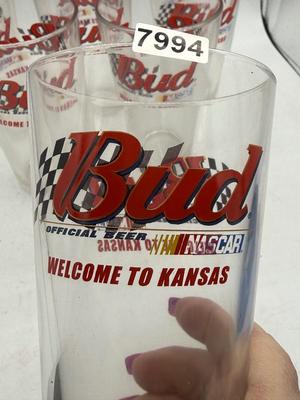 Budweiser welcome to Kansas glasses