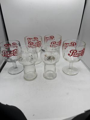 Pepsi-cola glasses
