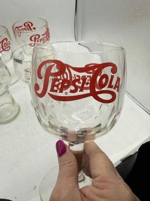 Pepsi-cola glasses