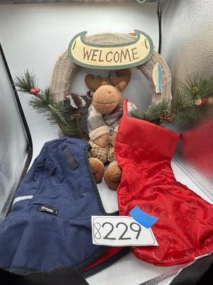 Moose wreath/hat/stocking