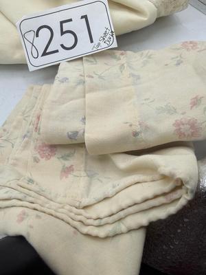 Top sheet double size/2pillowcases