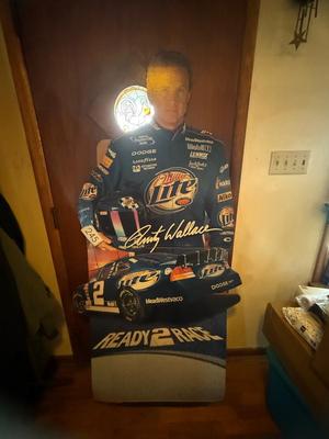 Rusty Wallace cardboard cutout