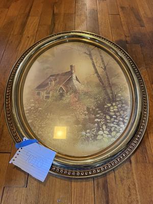 Oval picture