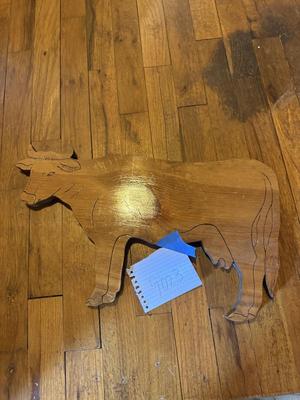 Cow wall hanging