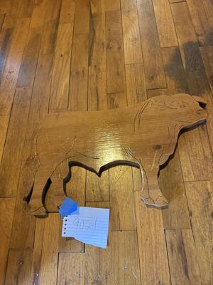 Bull wall hanging