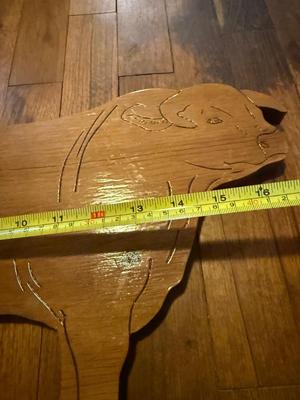 Bull wall hanging