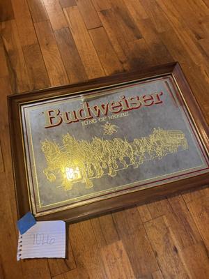 Budweiser Clydesdale mirror