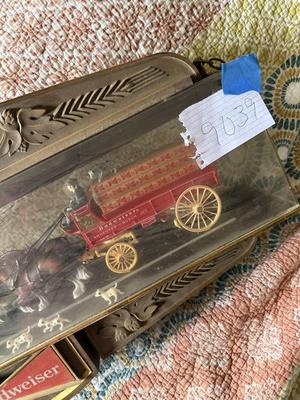 Budweiser Clydesdale sign