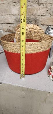 Christmas Pewter, Santabear Snowglobe and a neat basket