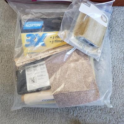 LOT 13F: Black & Decker Finishing Sander & Jig Saw, New Staple Gun, Wooden Toolbox & More