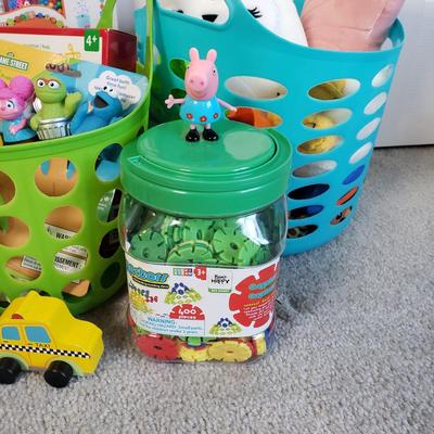 LOT 15F: Huge Assortment of Kids Books, Toys, Crafts & More