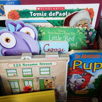 LOT 15F: Huge Assortment of Kids Books, Toys, Crafts & More