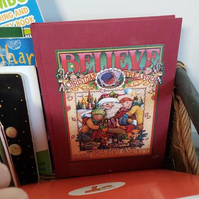 LOT 15F: Huge Assortment of Kids Books, Toys, Crafts & More