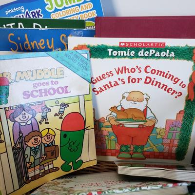 LOT 15F: Huge Assortment of Kids Books, Toys, Crafts & More