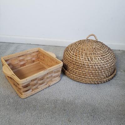 LOT 16F: Assorted Baskets for Storage, Entertaining & Organization