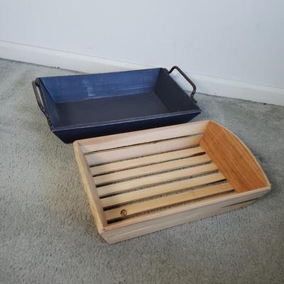 LOT 16F: Assorted Baskets for Storage, Entertaining & Organization