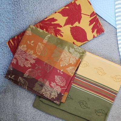 LOT 41F: Assortment of Tableware-Single Placemats, Linens & More