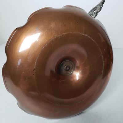 LOT 48F: Collection of Brass & Copper-Mortar & Pestle, Trinket Dishes, Candlesticks & More