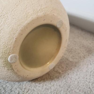 LOT 56F: Decorative Ceramics Pitchers & Floor Vase with Lighted Branch Florals