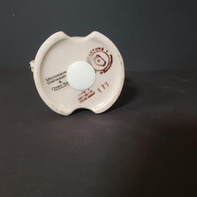 LOT 82K: Matching Polish Pottery Shaker, Pitcher & Plate Set