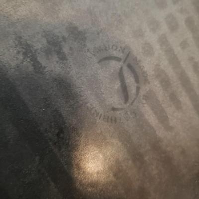 LOT 86F: Vintage MCM Catherineholm Enamel Lotus Pot- Large 12.5" Diameter