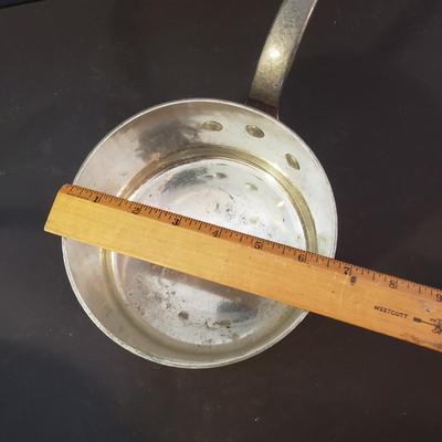 LOT 94K: Ruffoni Italian Frying Pan with Collection of Copper Pots & Pans