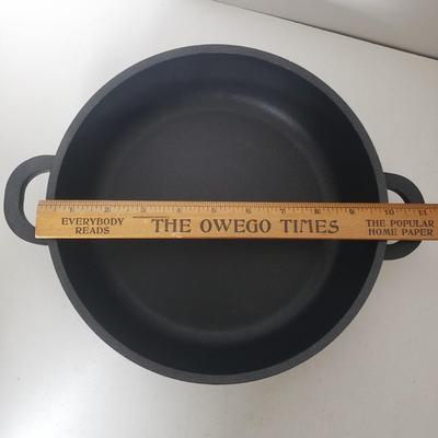 LOT 95K: Le Creuset Cast Iron Pan & Berndes German Pots