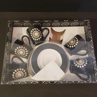 LOT 100L: Kafuh Japan Serving Set, Espresso Set & More