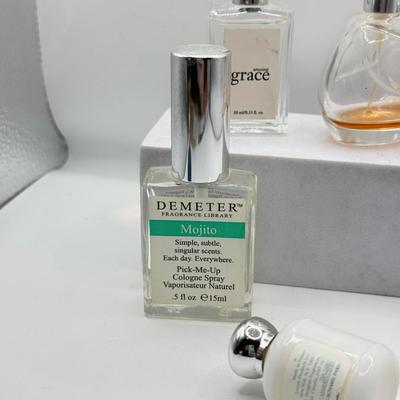 LOT 130K: Partly Used Perfume & Vintage Bottles