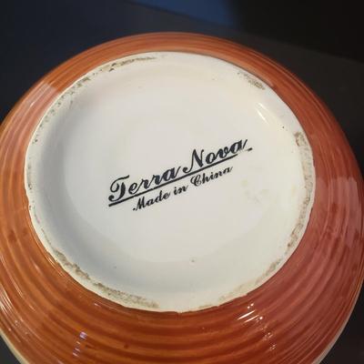 LOT 142L: Italian Ceramic Dinnerware with Italian Style Pitcher & Mug